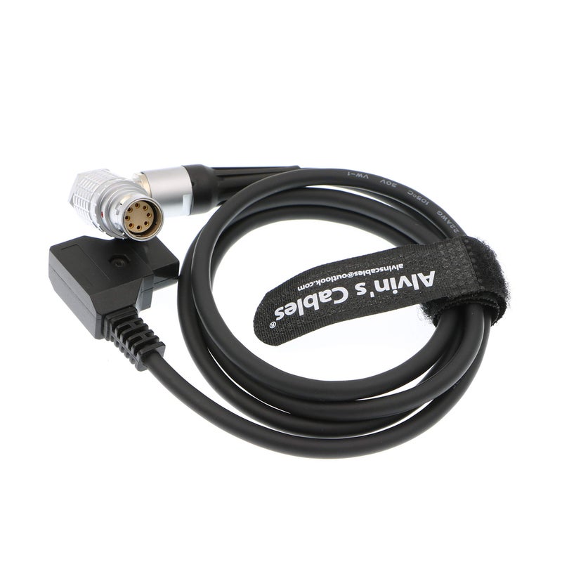 Alvin's Cables Arri Alexa Mini Camera Power Cable 2B Right Angle 8 Pin Female to D Tap - Image 3